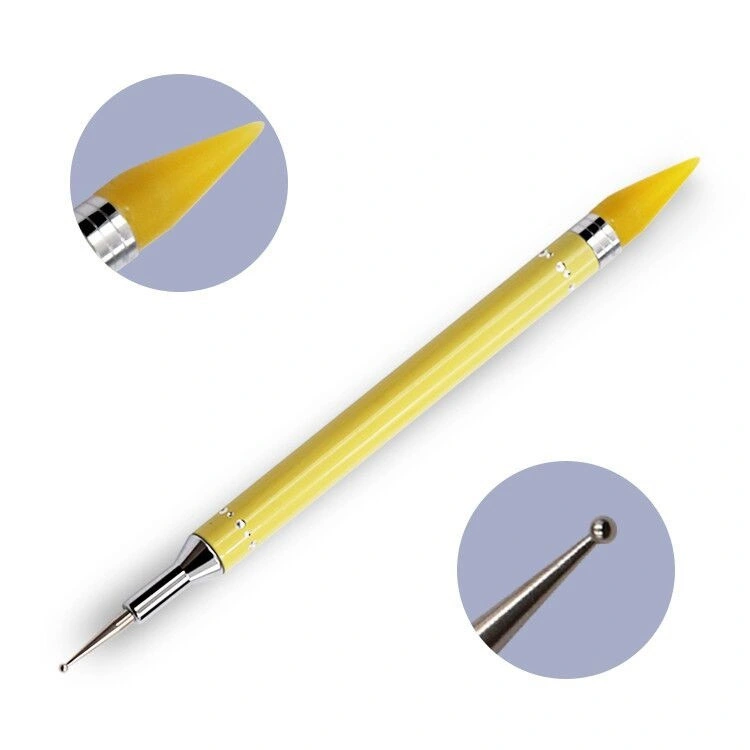 Nail Art Gem Wax Pen Rhinestone & Nail Dotting DOT Pen Manicure Tool